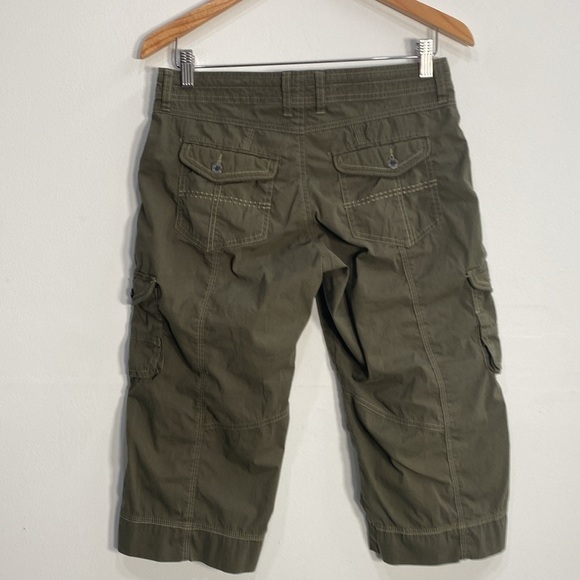 Kuhl Roll Up Shorts Women Olive Size 6 - Picture 4 of 8